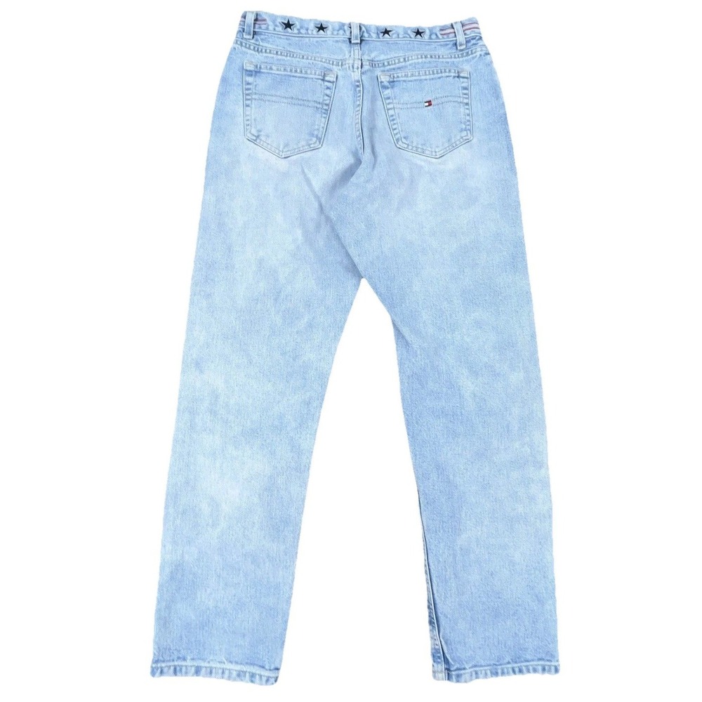 Vintage Tommy Hilfiger Jeans Women 10 Perfect Straight Leg Mid Rise‎ Mom Y2K